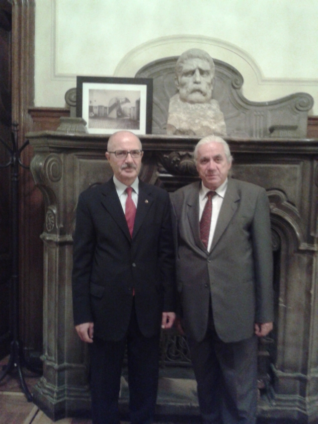 Ambasadorul Dumitru Badea şi V. Butulescu