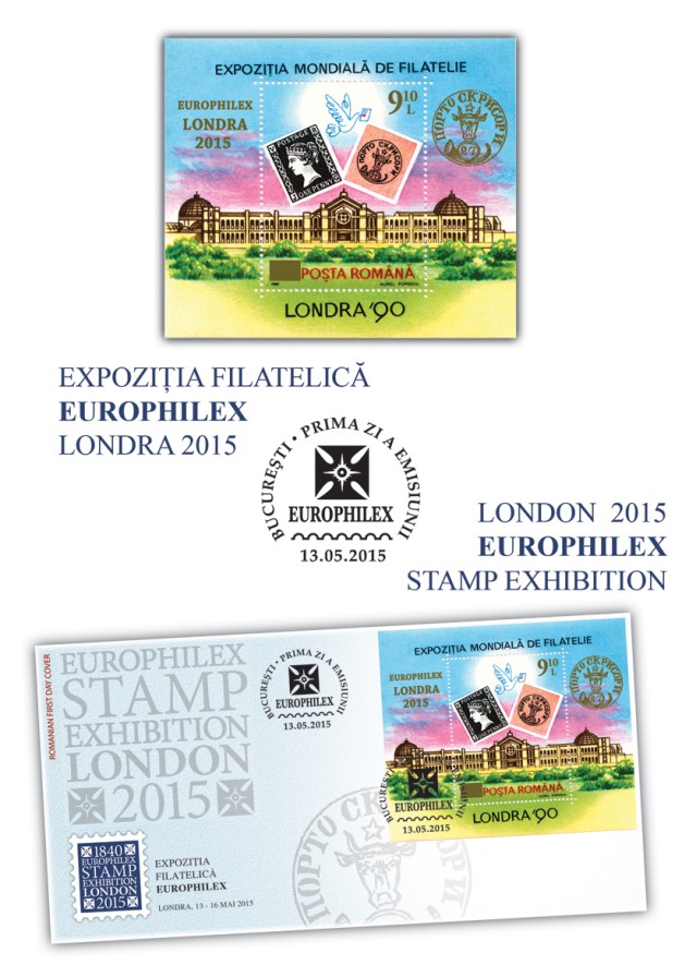 Expozitia Filatelica EUROPHILEX Londra 2015