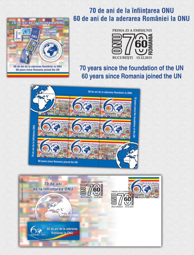 70 de ani de la infiintarea ONU, 60 de ani de la aderarea Romaniei la ONU