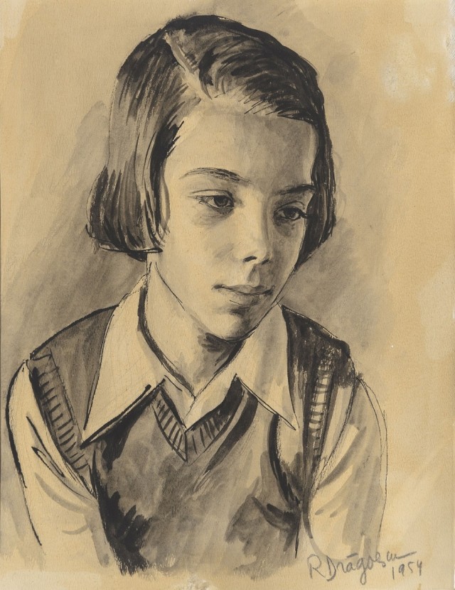 Portret de tânără